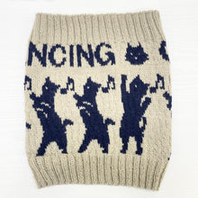 Load image into Gallery viewer, Dancing Cat Neck Warmer by Knitting Papa (knitting_papa) Richmore Percent 1/100