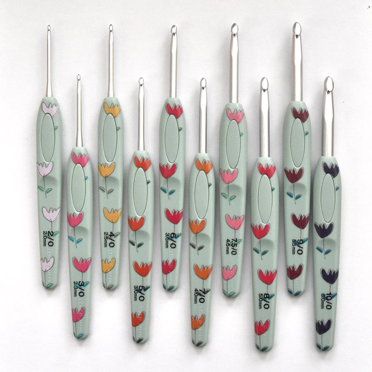Flower crochet hook set by atelier-K'sk(Keiko Okamoto) – Kyupi wool