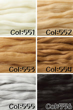 Load image into Gallery viewer, Hamanaka Animal Hair Realistic Hair Series H440-005 Straight Hair (3 bags)
