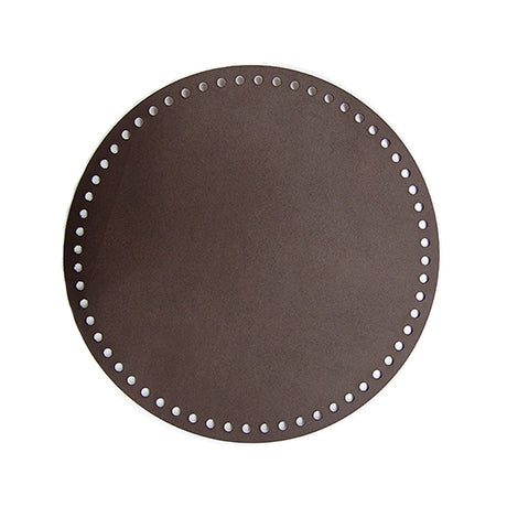 Hamanaka Leather bottom size 20cm diameter (60 punched hole) H204-616