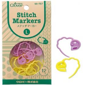 Clover 3032 Quick Locking Stitch Markers Large 55-757
