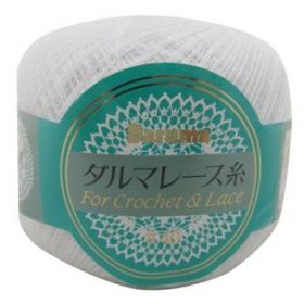 Daruma Crochet Thread #40 (white) 50g
