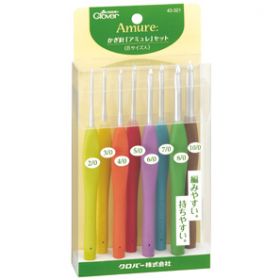 Clover Amure crochet hook set 43-321