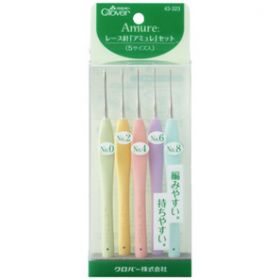 Clover Amure Lace crochet hook set 43-323